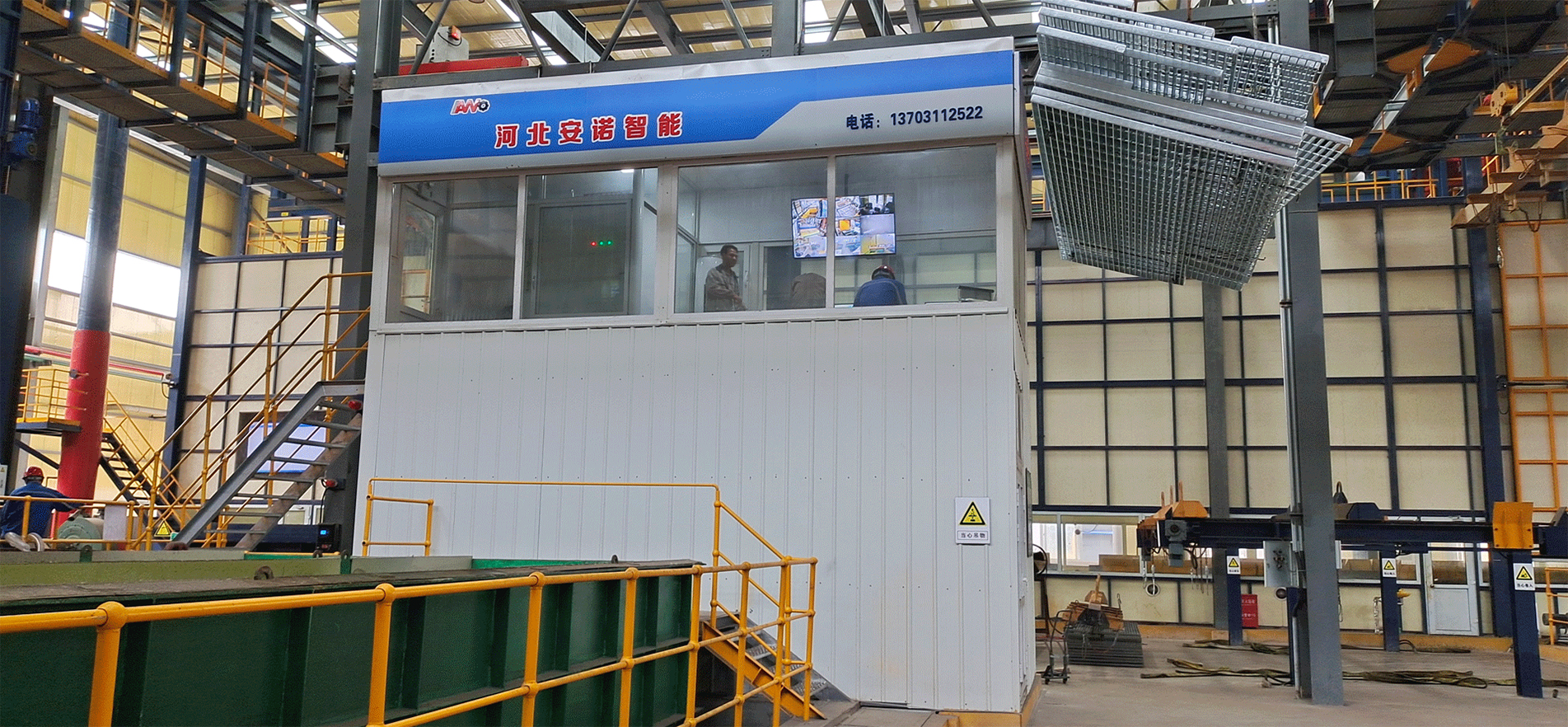 PLC程序控制系統，完成熱浸鍍鋅生產，自動控制和穩定運行